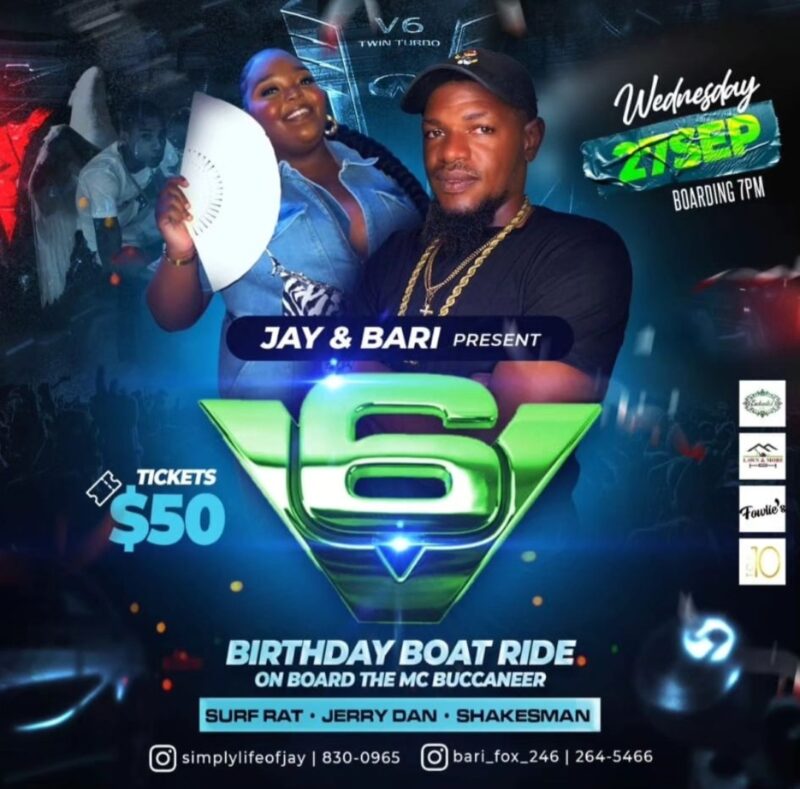 V6 Birthday Boat Ride