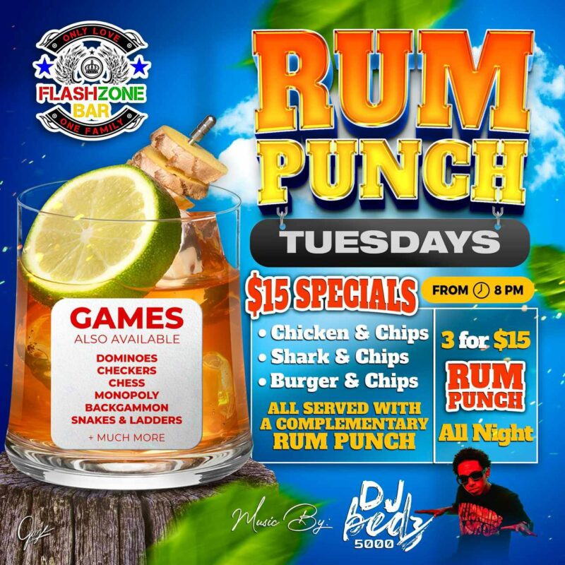 Rum Punch Tuesdays