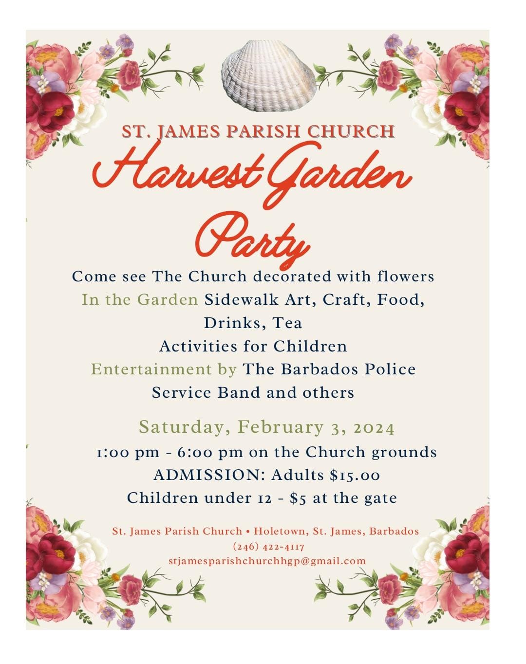 St. James Parish Church Harvest Garden Party