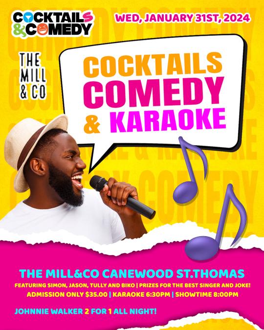 Cocktails & Comedy - Karaoke