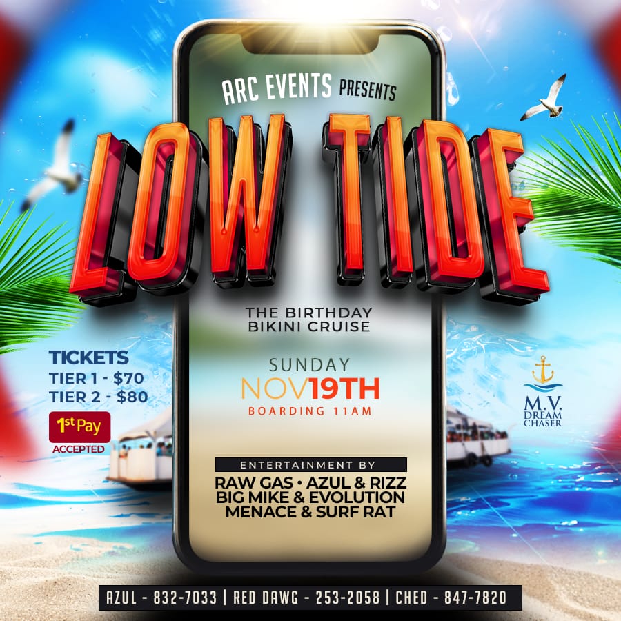 Low Tide — Barbados Events Calendar 2024 Events Bim