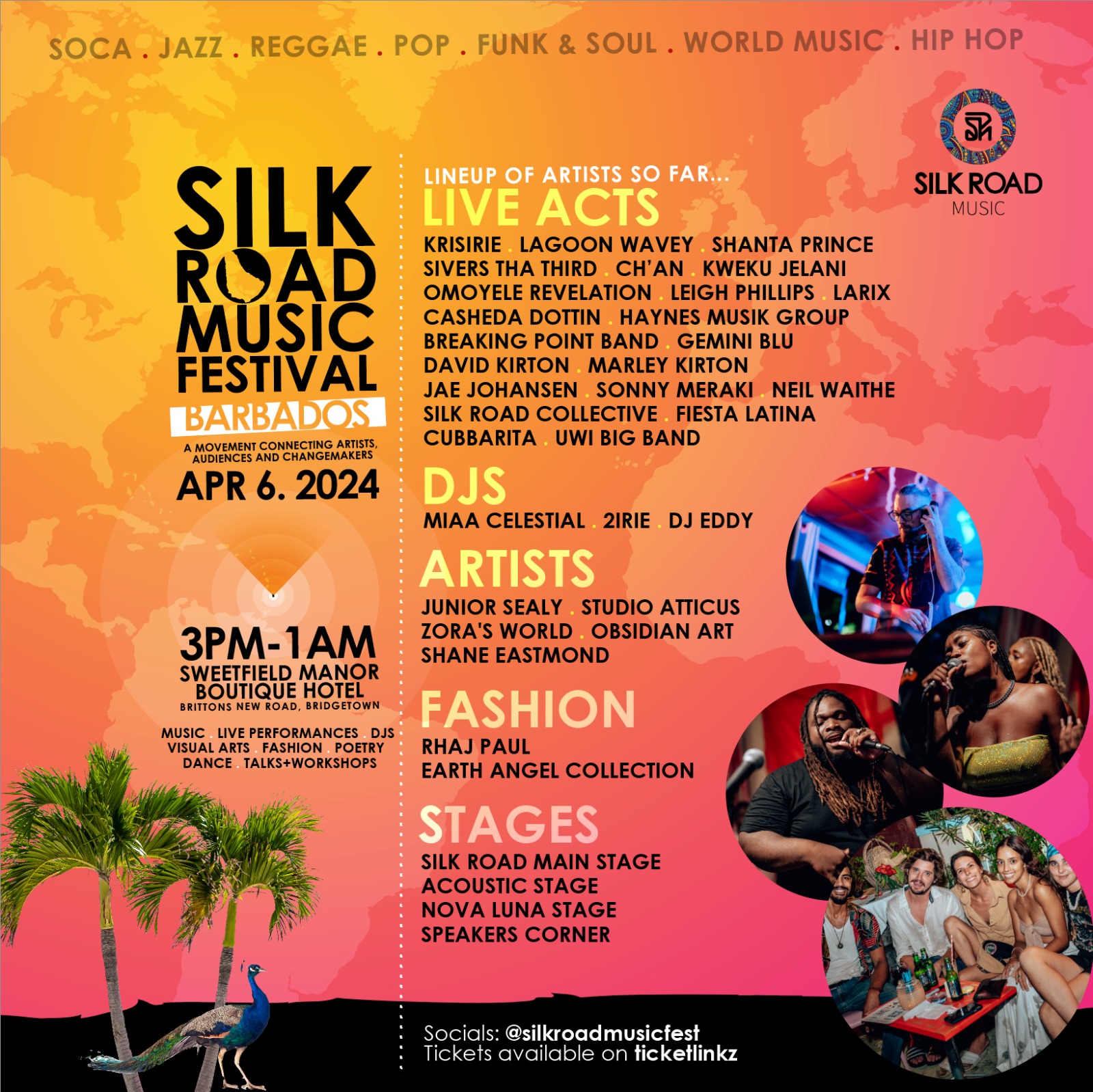 Silk Road Music Festival Barbados Barbados Events Calendar 2024